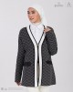 HARRY KNITTED CARDIGAN IN BLACK